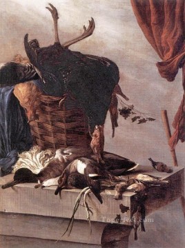 古典的な静物画 Painting - トルコ サロモン・ファン・ロイスダールの静物画